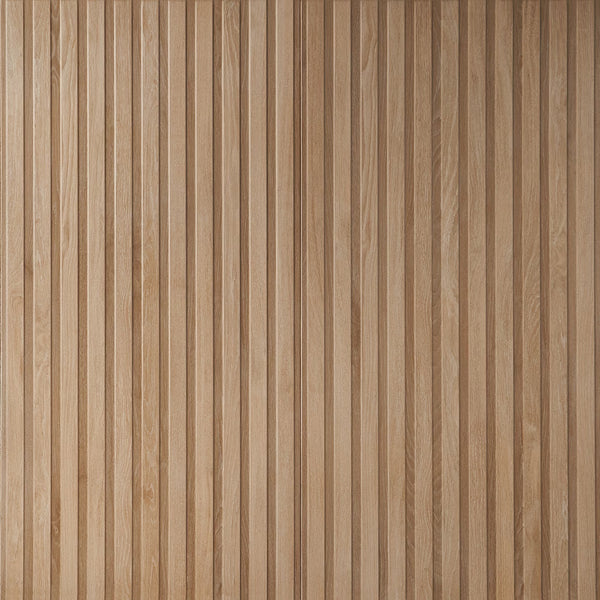 Ivy Hill Tile Brookline Ribbon Miel Brown Porcelain Tile 0.35 inch Thickness 24 inch Width 15.49 sq. ft. Coverage Matte Wood Look Finish
