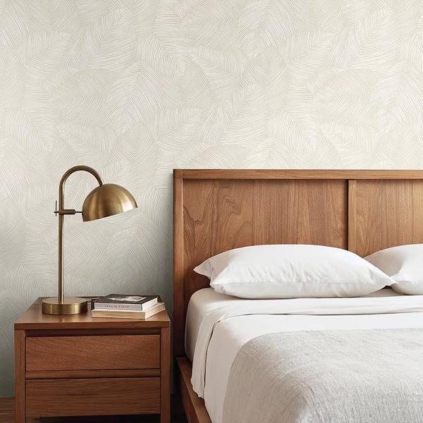GALEY ALIX Sand Plaster The Olivia Peel and Stick Wallpaper