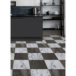Load image into Gallery viewer, FloorPops Opaline Raven 12-in x 12-in Vinyl Tile Flooring Set of 20 (1 sq. ft./each)