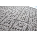 Charger l&#39;image dans la visionneuse de galerie, StyleWell Harlow 3 ft x 6 ft Polypropylene Loop Yarn with Non-Slip Backing Grey Doormat
