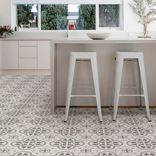 FloorPops Remy Peel & Stick Floor Tiles Set of 20