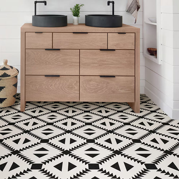 Ensemble de 20 carreaux de vinyle FloorPops Parla de 12 po x 12 po (20 pi2)