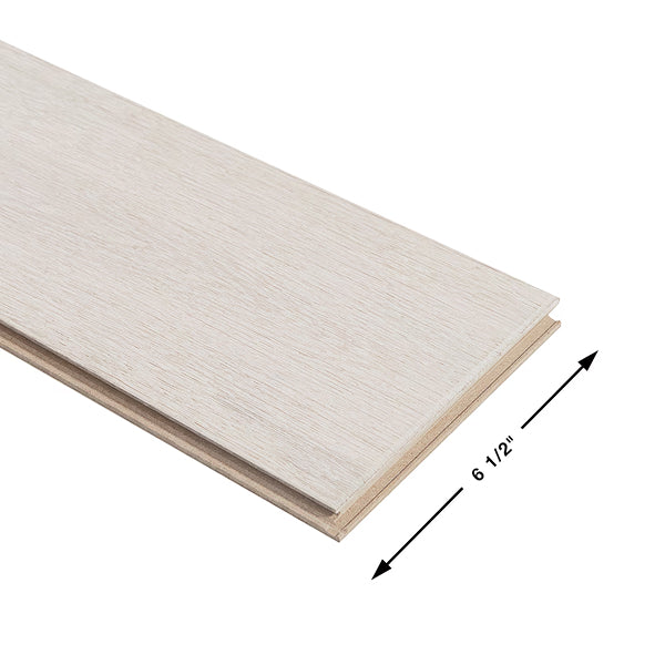 Malibu Wide Plank French Oak Rincon 3/8 in. x 6-1/2 in. x Varying Length Engineered Click Hardwood Flooring (23.64 sq. ft./case)