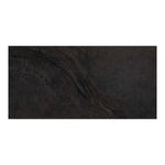Charger l&#39;image dans la visionneuse de galerie, Modamo Casa Castle Stone Polished Black 12&quot; x 24&quot; Porcelain Floor &amp; Wall Tile (15.52 sq. ft./Case)
