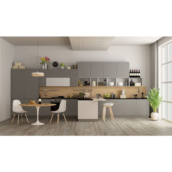 Toucan SPC Serie 3 Waterproof Vinyl Plank Flooring 4.2 mm Thick x 7.2 inch Wide x 28.84 sq ft per Carton Medium Finish – Crème Brulée