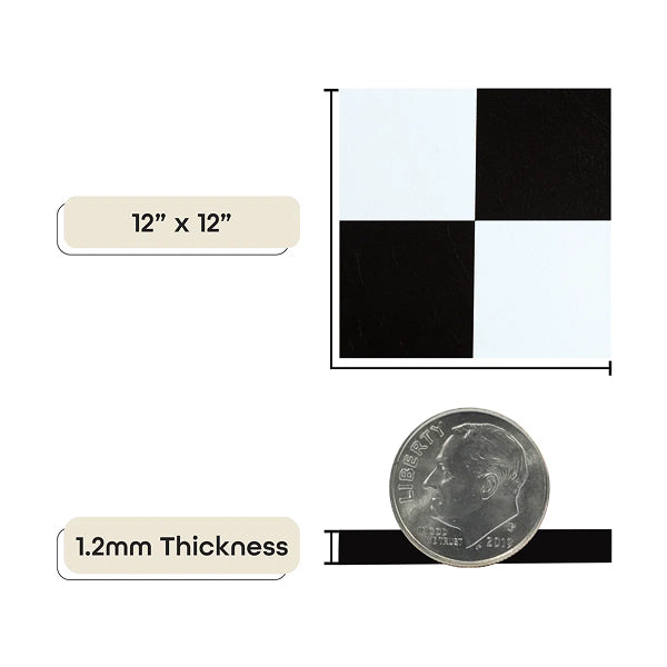 Sterling 1.2mm Thick 12'' W x 12'' L