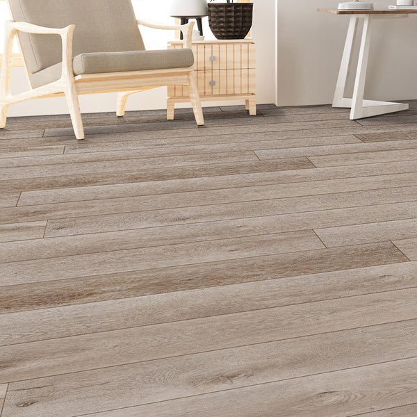 MSI Stone ULC Fortress Greige 20 MIL x 9-inch W x 60-inch L Waterproof Luxury Vinyl Plank Flooring (18.7 sq. ft. / case)