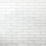 Charger l'image dans la visionneuse de galerie, Ivy Hill Tile Moze White 3 inch x 12 inch Ceramic Wall Tile – 5.38 sq. ft. per Case, Glazed Smooth Finish