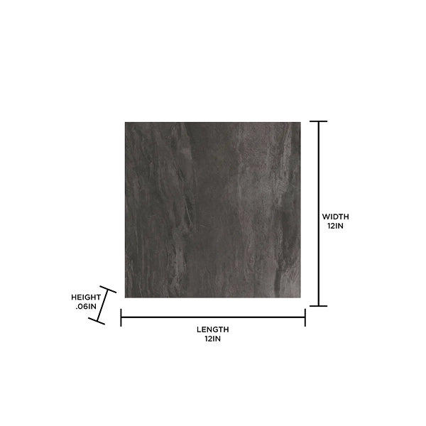 1.52mm Thick 12'' W x 12'' L Vinyl (Set of 10)