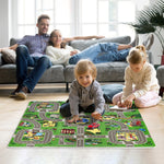 Charger l'image dans la visionneuse de galerie, Sorbus Floor Traffic Play Mat Interlocking Set 9 Piece – Kids Foam Puzzle Floor Play Mat