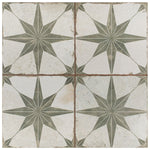 Load image into Gallery viewer, Merola Tile Kings Star Sage 17-5/8 inch x 17-5/8 inch Ceramic Floor and Wall Tile – 11.02 Sq. Ft. Coverage per Case