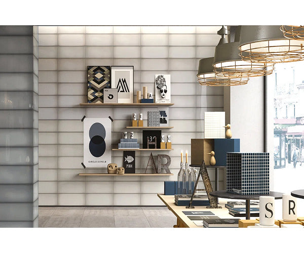 Iris Slide Grey 4" X 12" Wall Tile