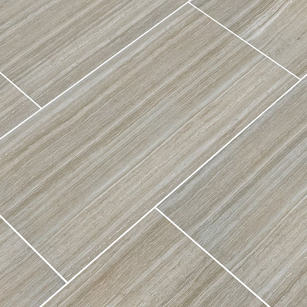 MSI Stone ULC Charisma Silver 12 inch x 24 inch Rectified Glazed Ceramic Floor and Wall Tile – 16 Sq. Ft. Coverage per Case