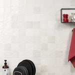 Load image into Gallery viewer, Ivy Hill Tile Kingston White 4 inch x 4 inch Polished Ceramic Wall Tile (5.38 sq. ft./case)
