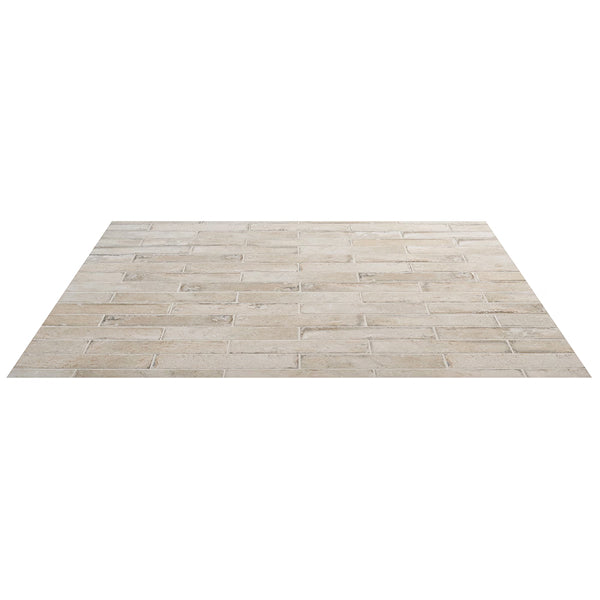 Ivy Hill Tile Granada Pergamo Porcelain Tile 0.37 inch Thickness 3 inch Width 10.82 sq. ft. Coverage Natural Travertine Look Floor and Wall Tile