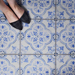 Charger l'image dans la visionneuse de galerie, Merola Tile Klinker Alcazar Celosia 12.75 inch x 12.75 inch Ceramic Floor and Wall Tile 6.96 sq. ft./case – Satin Textured Finish