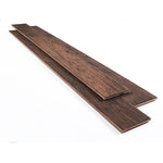 Load image into Gallery viewer, Home Decorators Collection Smoked Hickory Random L x 4 7/8 in. W x 12 mm Dark Brown Interlocking Engineered Hardwood Flooring (25.83 sq.ft./case)
