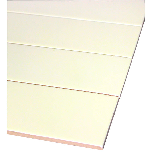 Cream Glossy Ceramic Wall Tile (Set of 25)