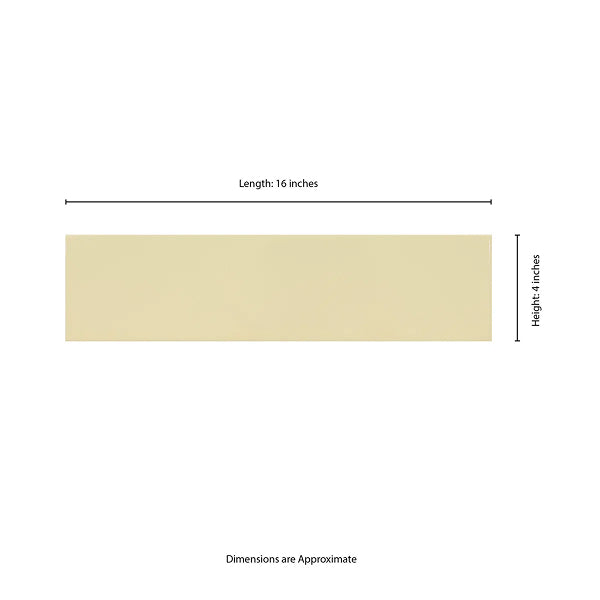 Ryze 4 in. x 16 in. Glossy Ceramic Subway Wall Tile