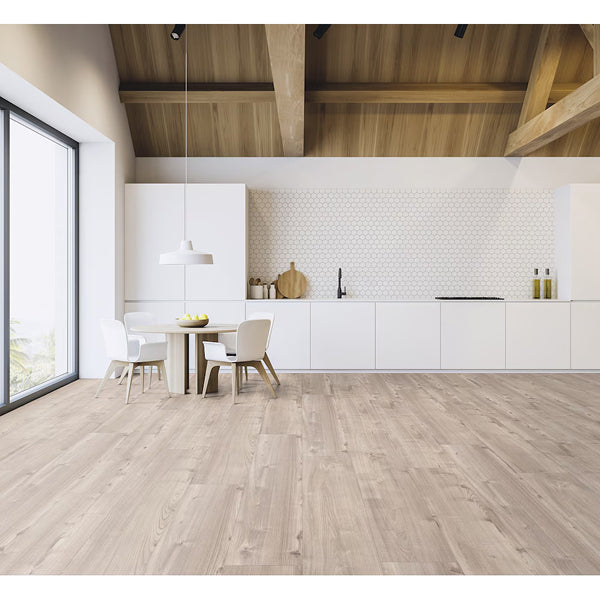 Home Decorators Collection Thornton Beach Oak 14mm x 7.6 in. W x 54.45 in. L Medium Brown Wood Look Laminate Flooring (17.24 sq.ft./case)