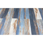 Load image into Gallery viewer, Deco Products COLORS Floor-Wall Old Blue Sea Aged 6-inch x 36-inch Luxury Vinyl Plank (30 sq. ft./case)