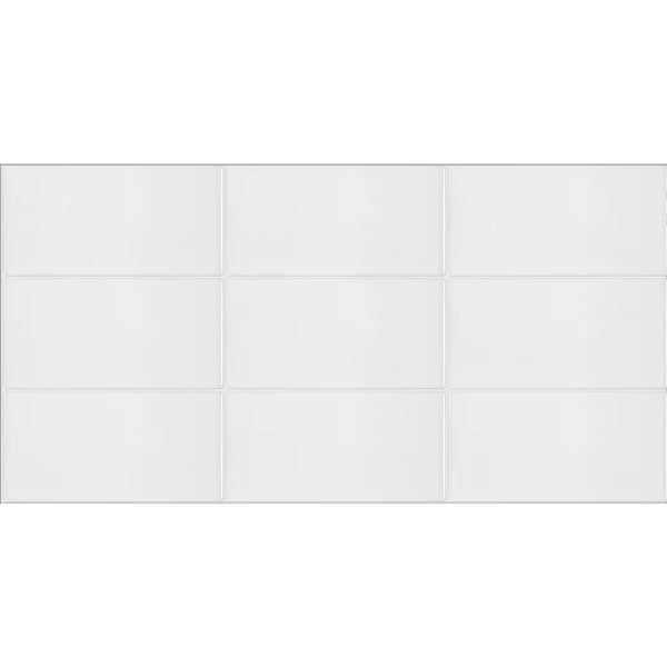 Anatolia 12 inch x 24 inch Metro Rectified White Gloss Wall Tile – 15.5 sq. ft. Coverage per Case