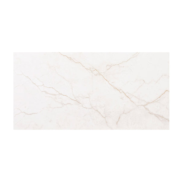 MSI Stone ULC Brighton Gold Porcelain Tile – 0.37 inch Thick, 24 inch x 48 inch, 16 sq.ft/Case – Matte Marble Look Finish