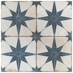 Load image into Gallery viewer, Merola Tile Kings Star Blue 17-5/8 inch x 17-5/8 inch Ceramic Floor and Wall Tile – 11.02 Sq. Ft. Coverage per Case