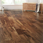 Load image into Gallery viewer, Home Decorators Collection Gordon Acacia Random L x 6 1/2 in. W x 12 mm Dark Brown Interlocking Engineered Hardwood Flooring (17.05 sq.ft. / Case)
