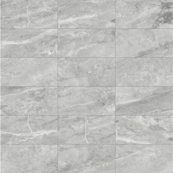 Anatolia Eden Ice Porcelain Tile – 0.33 inch Thick, 12 inch x 24 inch, 15.5 sq.ft/Case – Matte Pressed Cement Look Finish