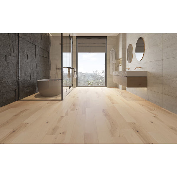 Lifeproof Morning Maple Random L x 6.5 in. W x 7mm Beige Interlocking Engineered Waterproof Hardwood Flooring (21.80 sq.ft./case)