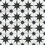 Load image into Gallery viewer, Merola Tile Stella Luxe Nero Porcelain Tile 0.39 inch Thick 9.75 inch x 9.75 inch 10.88 sq ft/case Mixed Finish