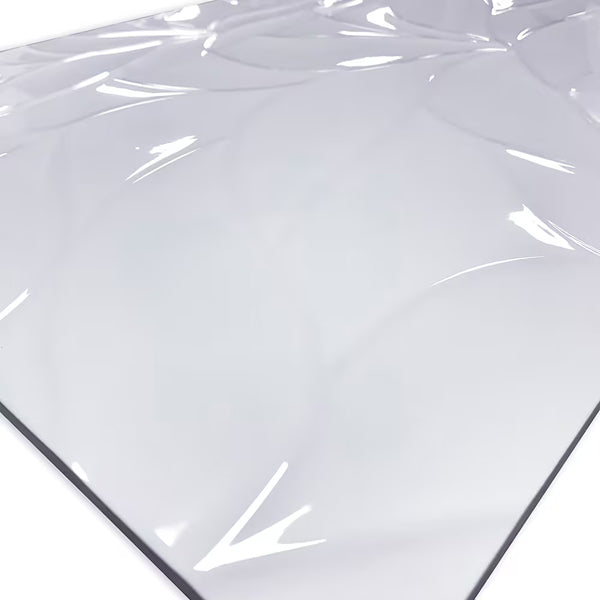 Modamo Brooklyn Décor Glossy White Ceramic Wall Tile 12 inch Width 36 inch Length 14.53 sq ft/case Large Format Glossy Finish