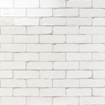 Load image into Gallery viewer, Ivy Hill Tile Santa Fe White 4 inch x 11.96 inch Polished Ceramic Wall Tile – 10.76 Sq. Ft. Coverage per Case