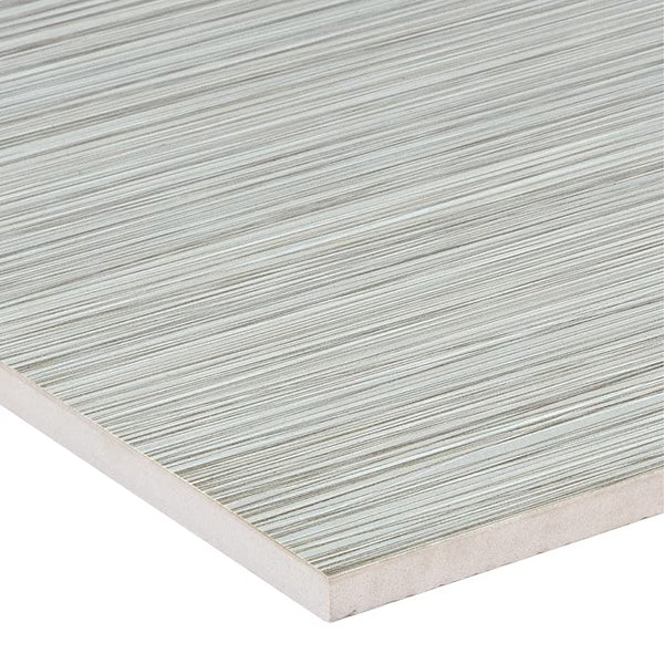 Anatolia Zera Annex Silver Porcelain Tile 0.35 inch Thick 12 inch x 24 inch 16 sq. ft./Case Semi-Gloss Wood Look