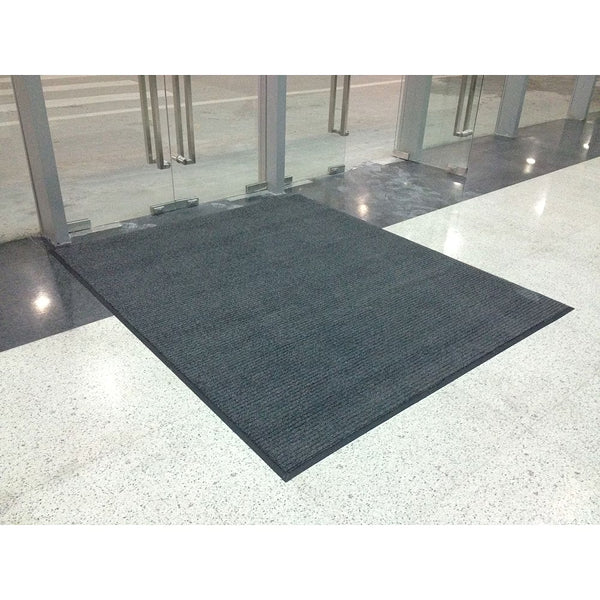 Turin Power Mat Plus Indoor Entrance Mat - Synthetic Absorption Yarn and PVC Backing - 120 x 300 cm