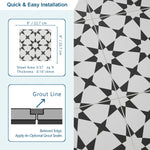 Load image into Gallery viewer, 9&quot; W x 9&quot; L x 4mm Peel &amp; Stick Floor Tile Marrakech Luxury Vinyl Flooring
