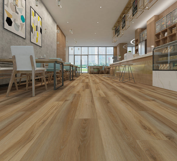 Warm Woven 8mm Click Lock Waterproof Luxury Vinyl Plank Flooring 9 inch Wide x 61 inch Long – 18.73 Sq. Ft./Case
