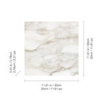 Load image into Gallery viewer, Anatolia Calacatta Crescente Matte Ceramic Floor and Wall Tile 12 inch x 12 inch 0.31 inch Thick 13.56 sq ft/case