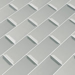 Load image into Gallery viewer, Segment 3 in. x 6 in. Beveled Glossy Ceramic Subway Wall Tile
