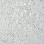 Load image into Gallery viewer, Ivy Hill Tile Fusion Hex Green Terrazzo 9 inch x 10.5 inch Matte Porcelain Floor and Wall Tile 8.07 sq ft per Case Hexagon