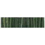 Load image into Gallery viewer, Merola Tile Joliet Prisma Jade 3 inch x 12 inch Glossy Fluted Ceramic Wall Tile – 10.92 sq. ft. per Case