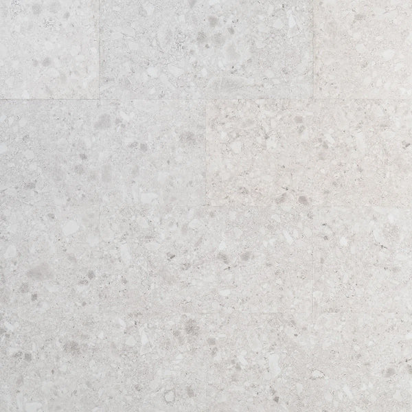 Stonehenge 2mm Thick 12" W x 24" L Terrazzo Look Glue Down Luxury Vinyl Tile (40 SQ. FT.)