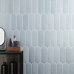 Load image into Gallery viewer, Ivy Hill Tile Aerial Blue 2.83 inch x 7.67 inch Polished Ceramic Wall Tile – 5.15 Sq. Ft. Coverage per Case
