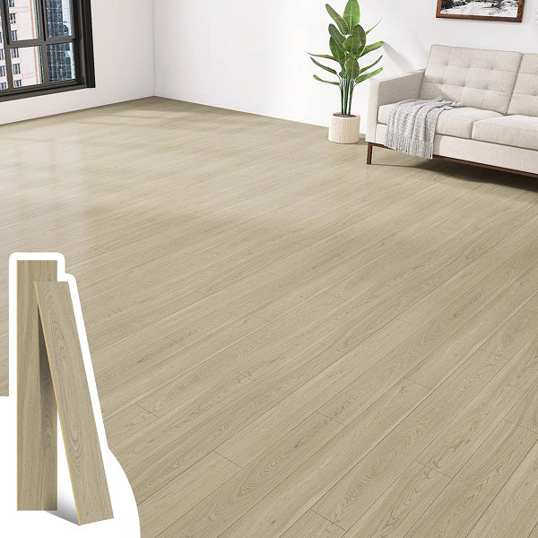 48" W X 7.5" D Oak Hardwood Flooring Eco-Friendly Solid Wood Grain Flooring 8-Pack Cover 20.49 Sq. Ft