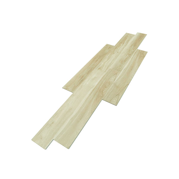 GUOYA Rigid Core Luxury Vinyl 7-1/16-inch x 48-1/16-inch Light Sanded Oak SPC Flooring (18.91 sq.ft./case)