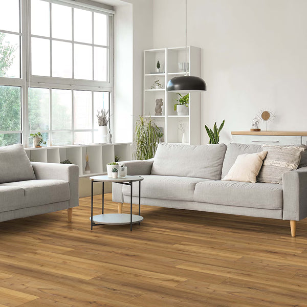 Creative Surfaces® Pemberly 7.25 in. W x 48 in. L 2mm Glue Down Luxury Vinyl Flooring