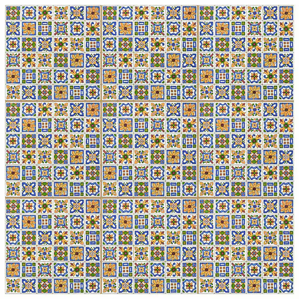 Merola Tile Techniker Der Farbe 11.75 inch x 11.75 inch Ceramic Wall Tile 10 sq ft/case – Glossy Patterned Finish