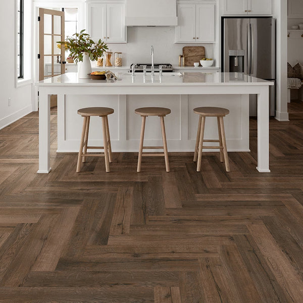 Verge Umberwood 2.5mm x 7 in. x 48 in. 20MIL Glue Down Luxury Vinyl Plank Flooring (42.04 sq. ft./Case)