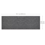 Load image into Gallery viewer, Multy Home Toledo 3 ft. x 8 ft. Commercial Duty Grey Floor Runner
